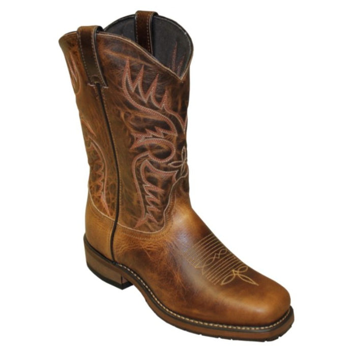 Abilene Men's 11” Tan Brown Stockman Boot 6727