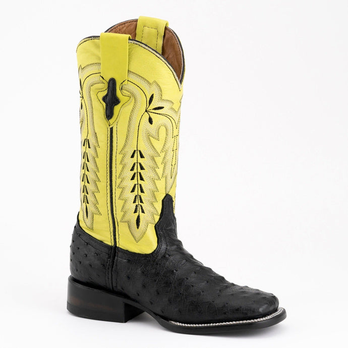 Ferrini Women's Colt Quill Ostrich Square Toe Boots 80193-04