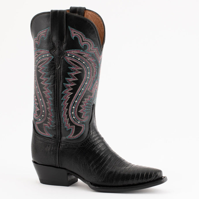 Ferrini Women's Taylor Teju Lizard Snip Toe Boots 81161-04