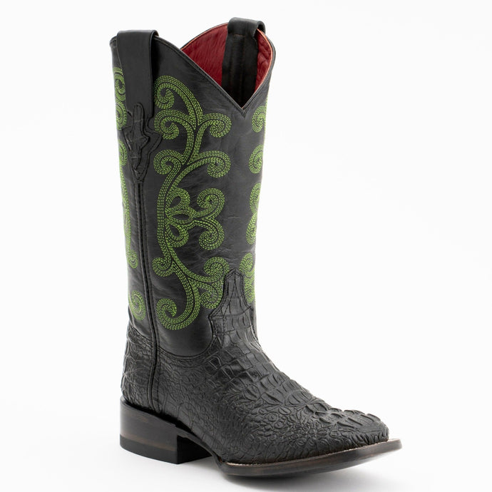 Ferrini Women's Stampede Cowhide Print Square Toe Boots 90393-04