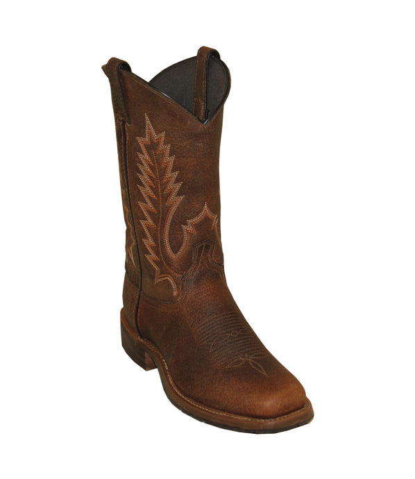Abilene Men's 11” Tan Bison Stockman Boot 6724