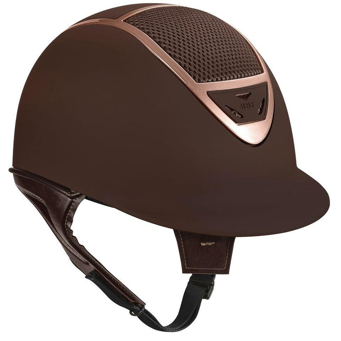 Helmets - XLT Matte Brown Rose Gold Frame SKU IRH332415