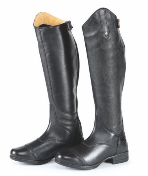 Ladies Boots - Moretta Aida Leather Riding Boot - Adult