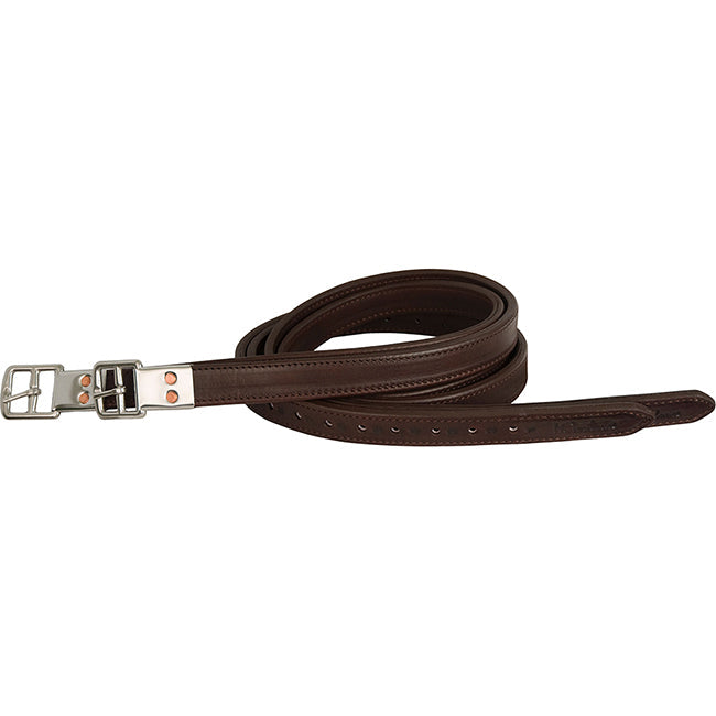 M. Toulouse 3 FOLD DOUBLE STIRRUP LEATHER