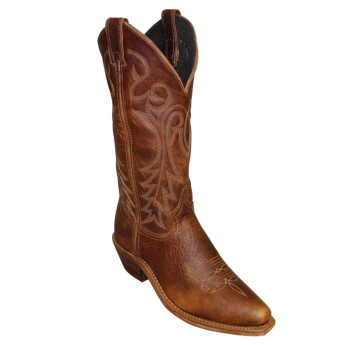 Abilene Ladies 12” Genuine Tan Bison Boot 9272
